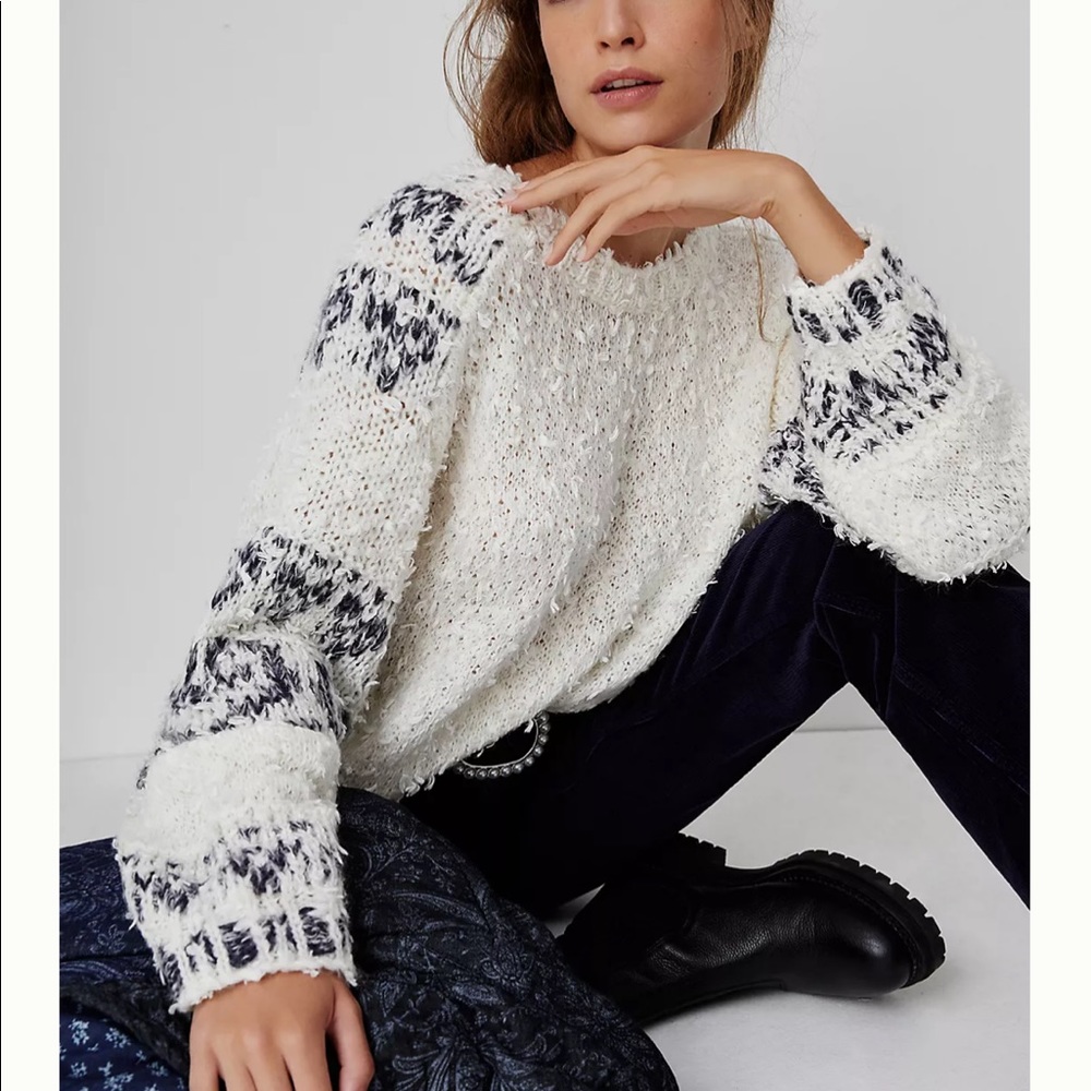 Anthropology oversized sweater